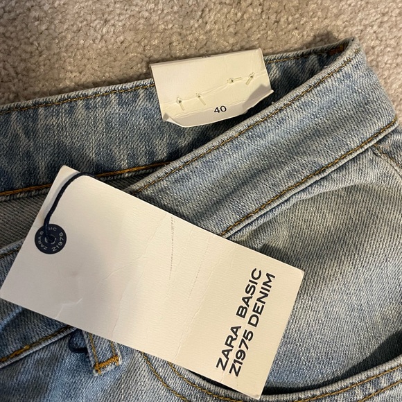 Zara basics high waisted jeans size 8 - Picture 4 of 6